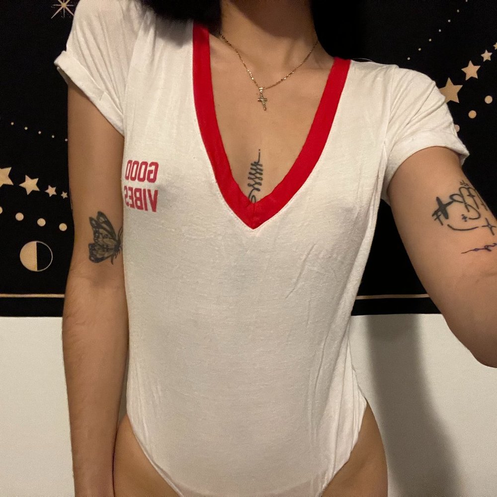 White Bodysuit